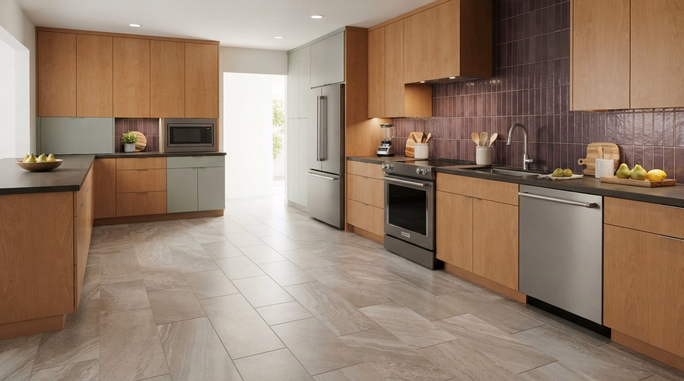 Kitchen Flooring Tile Backsplash | Riverside County Kitchen Flooring Tile Backsplash in Riverside County.