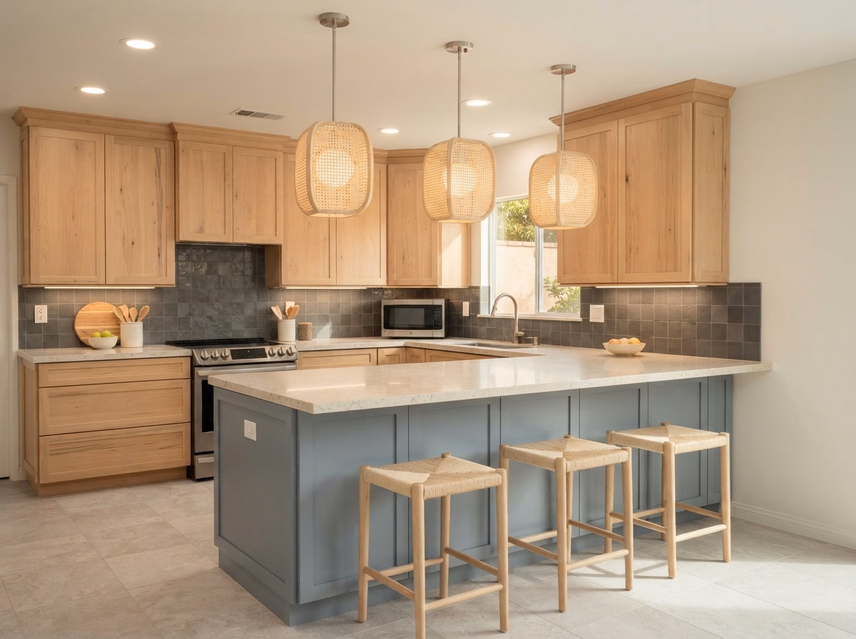 Coastal California Casual Lighting Style | Riverside County Coastal California Casual Lighting Style in Riverside County.